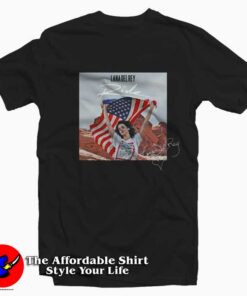 Lana Del Rey American Flag To The Moon Tour T-Shirt