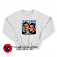 Leonardo Dicaprio Laughing Unisex Sweatshirt