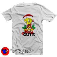 Looney Tunes Christmas Tweety Merry & Cute Tshirt