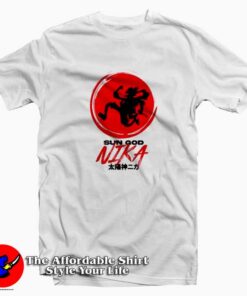 Luffy One Piece Sun God Nika Graphic T-Shirt