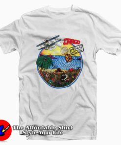 Men At Work Cargo Tour Muscle Vintage Tshirt