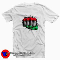 Pan African UNIA Flag Fist Unisex T-Shirt