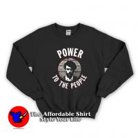 Power To The People Black History Icon Sweatshirt