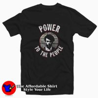 Power To The People Black History Icon T-Shirt