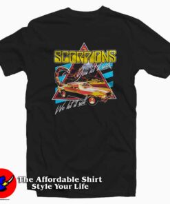 Scorpions We Let It Roll Vintage Unisex T-Shirt