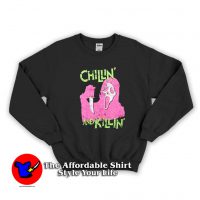 Scream Ghost Face Chillin And Killin Unisex Sweatshirt