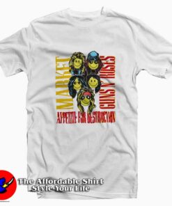 Smiley Guns N Roses Appetite For Destruction T-Shirt