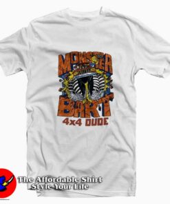 The Simpsons Monster Bart 4x4 Dude T-Shirt