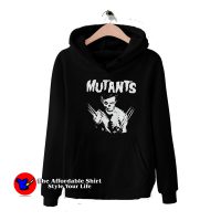 Vintage Mutants Misfits Wolverine Graphic Hoodie