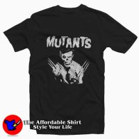 Vintage Mutants Misfits Wolverine Graphic T-Shirt