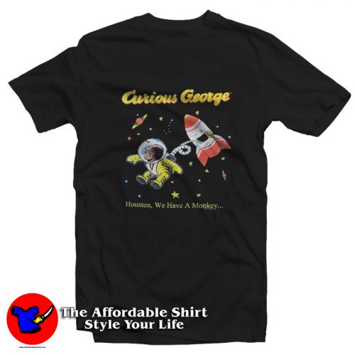 Vintage We Have a Monkey Curious George T Shirt 500x500 Vintage We Have a Monkey Curious George T Shirt On Sale
