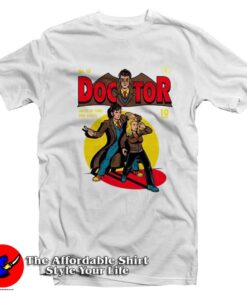 Doctor Who Cartoon Anime Vintage Parody T-Shirt