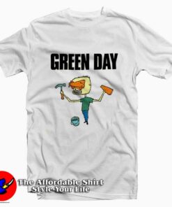Green Day Nimrod Vintage Graphic T-Shirt
