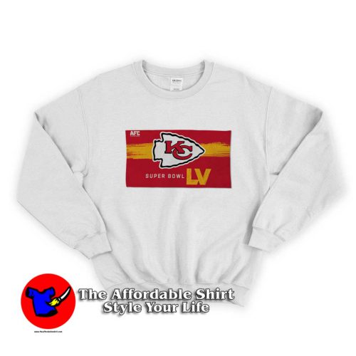 Kansas City Chiefs AFC Champions Graphic Sweater 500x500 Kansas City Chiefs AFC Champions Graphic Sweatshirt On Sale