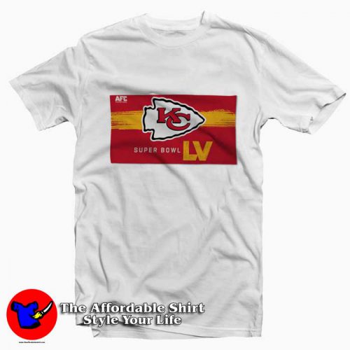 Kansas City Chiefs AFC Champions Graphic Tshirt 500x500 Kansas City Chiefs AFC Champions Graphic T Shirt On Sale