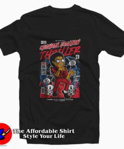 Michael Jackson Thriller Cartoon T-Shirt