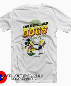 My Dogs Are Barking Disney Cheap Unisex T-Shirt