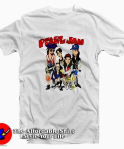 Pearl Jam 1991 Ten World Jam Tour T-Shirt