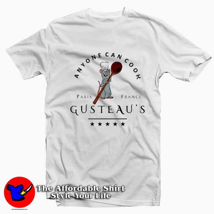 Ratatouille Anyone Can Cook Gusteaus Tshirt 510x510 image Ratatouille Anyone Can Cook Gusteaus Tshirt 510x510 Ratatouille Anyone Can Cook Gusteau's T Shirt On Sale