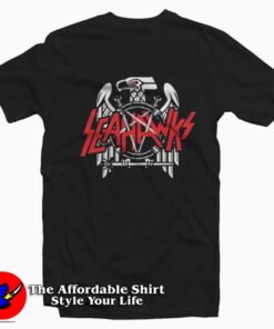 Seahawks Parody Vintage Slayer Graphic T-Shirt