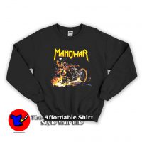 Vintage 1998 Manowar Hell on Stage Tour Sweatshirt