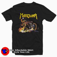 Vintage 1998 Manowar Hell on Stage Tour T-Shirt