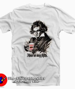 Vintage Dannon Yogurt Ludwig Van Beethoven Tshirt