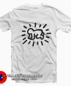 Vintage Keith Haring Art Style Nice Design T-Shirt