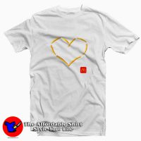 French Fry Heart Cardi B & Offset Meal T-Shirt