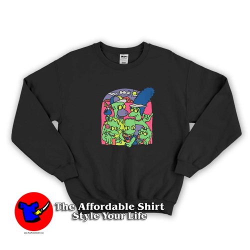 Gecko Simpsons Hawaii Family Vacation Sweater 500x500 Gecko Simpsons Hawaii Family Vacation Sweatshirt On Sale