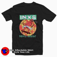 INXS Diablo Devil Inside Tour Vintage Tshirt