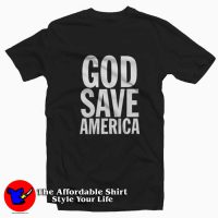 Kanye West God Save America Graphic T-Shirt