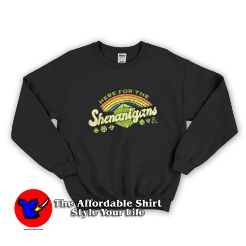 Dungeons And Dragons Here For Shenanigans Sweater 500x500 Dungeons And Dragons Here For Shenanigans Sweatshirt On Sale