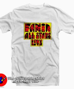 Fania All Stars Live Latin Music Vintage T-Shirt