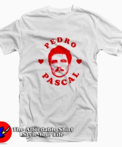 I Heart Pedro Pascal New Graphic T-Shirt