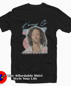 Kenny G Saxophone Music Vintage 80s T-Shirt