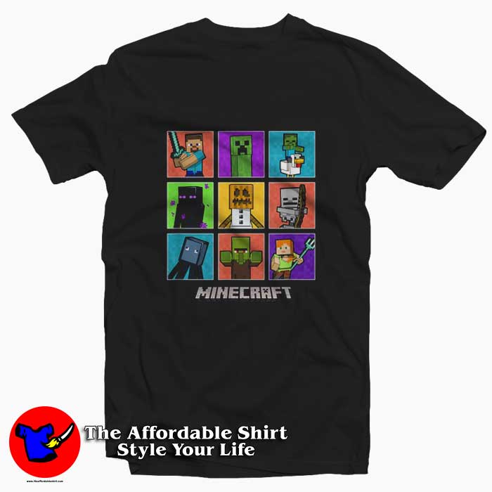 Minecraft Group Shot Colored Box Up Graphic Tshirt 510x510 image Minecraft Group Shot Colored Box Up Graphic Tshirt 510x510 Minecraft Group Shot Colored Box Up Graphic T Shirt On Sale