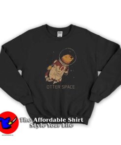 Otter Space Loutre Wildlife Lontra Nutria Sweatshirt