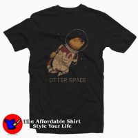 Otter Space Loutre Wildlife Lontra Nutria T-Shirt