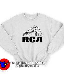Retro Rca Victor Records Label Vintage Sweatshirt