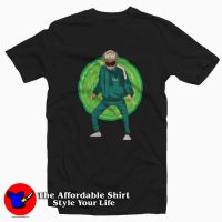 Rick And Morty Squid Game Funny Parody T-Shirt
