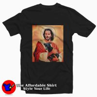 Saint Keanu Reeves The Savior Christ God T-Shirt