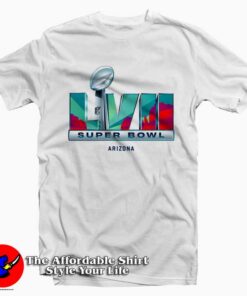 Super Bowl LVII Arizona Logo Graphic T-Shirt