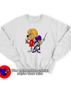 Super Chicken And Fred Retro Vintage Sweatshirt