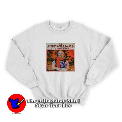 The Andy Williams Riffmas Album Parody Sweater 500x500 The Andy Williams Riffmas Album Parody Sweatshirt On Sale