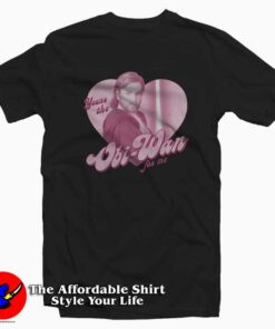 Valentines Obi-Wan For Me Heart Graphic T-Shirt