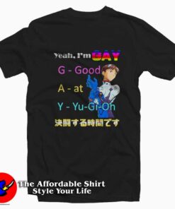 Yeah I'm Gay Good At Yu Gi O Graphic T-Shirt