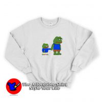 Big Brother Pepe Frog Funny Parody Meme Sweatshirt