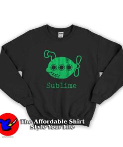 Funny Underwater Lime Submarine Joke Sweatshirt