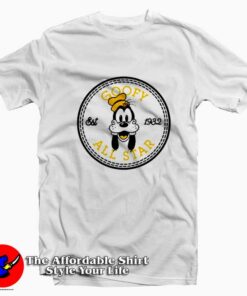 Goofy Converse All Star Parody Funny T-Shirt